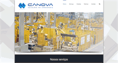 Desktop Screenshot of canovaengenharia.com.br